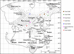 Map of the Dwarven Holds