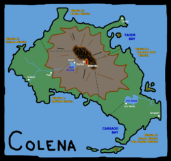 Map of Colena